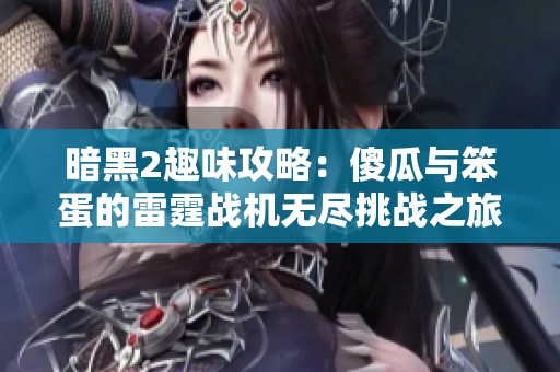 暗黑2趣味攻略：傻瓜与笨蛋的雷霆战机无尽挑战之旅
