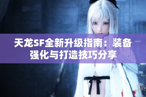 天龙SF全新升级指南：装备强化与打造技巧分享