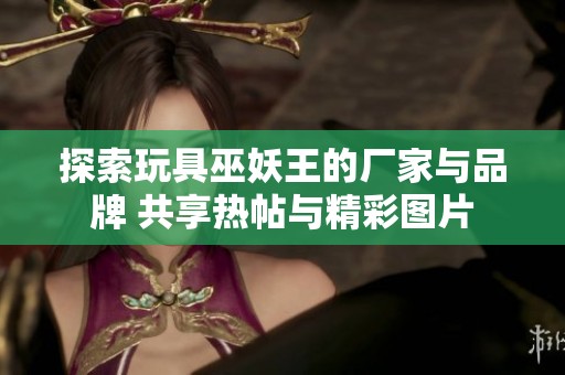 探索玩具巫妖王的厂家与品牌 共享热帖与精彩图片