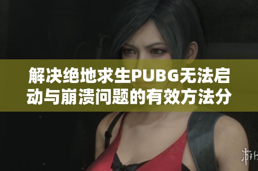 解决绝地求生PUBG无法启动与崩溃问题的有效方法分享