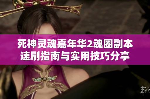 死神灵魂嘉年华2魂圈副本速刷指南与实用技巧分享