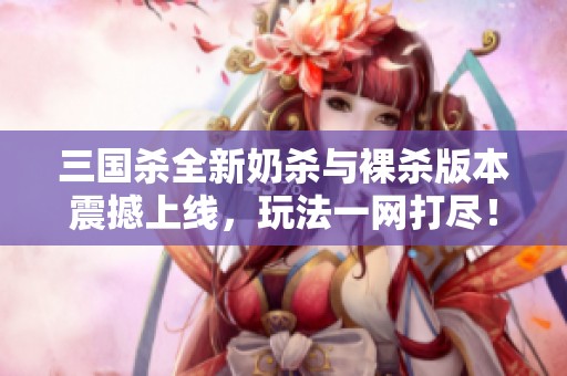 三国杀全新奶杀与裸杀版本震撼上线，玩法一网打尽！