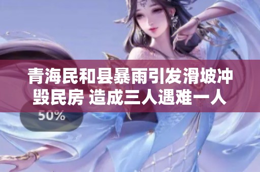 青海民和县暴雨引发滑坡冲毁民房 造成三人遇难一人重伤