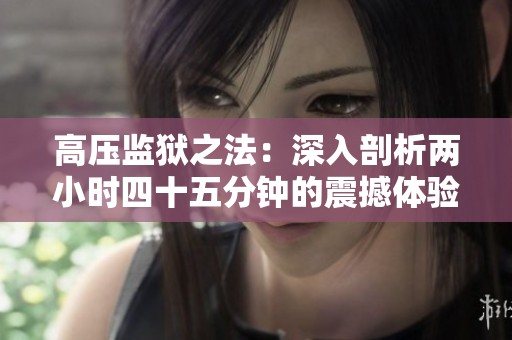 高压监狱之法：深入剖析两小时四十五分钟的震撼体验