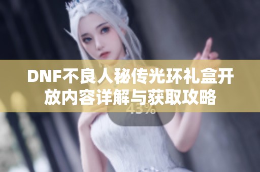 DNF不良人秘传光环礼盒开放内容详解与获取攻略