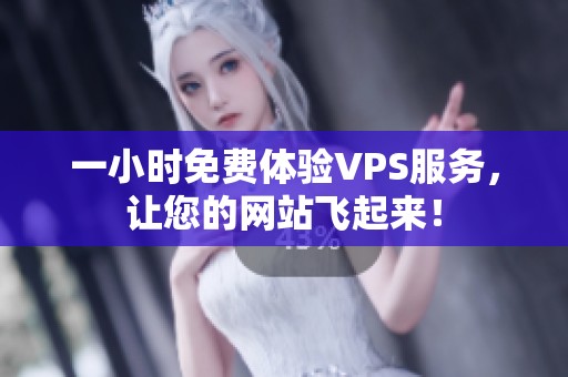 一小时免费体验VPS服务，让您的网站飞起来！