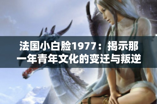 法国小白脸1977：揭示那一年青年文化的变迁与叛逆