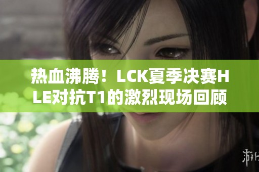 热血沸腾！LCK夏季决赛HLE对抗T1的激烈现场回顾