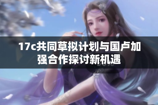 17c共同草拟计划与国卢加强合作探讨新机遇