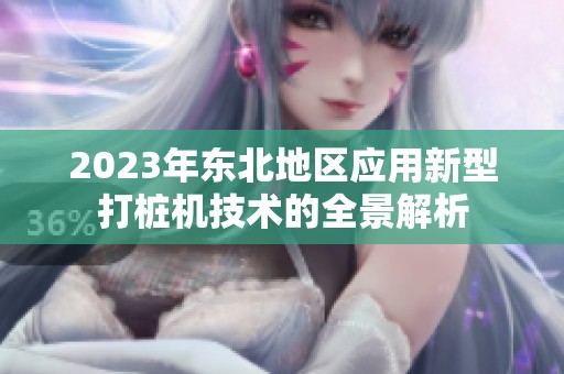 2023年东北地区应用新型打桩机技术的全景解析