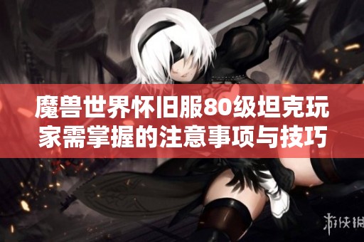 魔兽世界怀旧服80级坦克玩家需掌握的注意事项与技巧