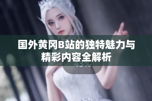 国外黄冈B站的独特魅力与精彩内容全解析