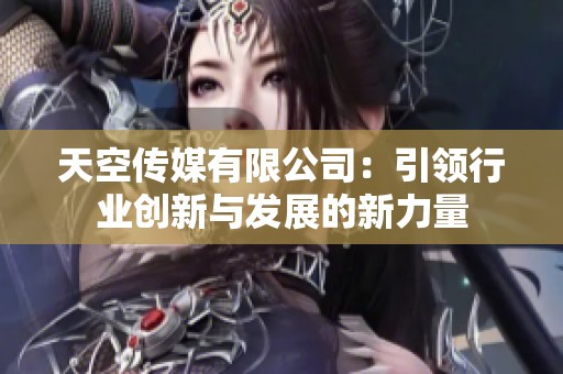 天空传媒有限公司：引领行业创新与发展的新力量