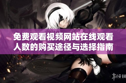 免费观看视频网站在线观看人数的购买途径与选择指南