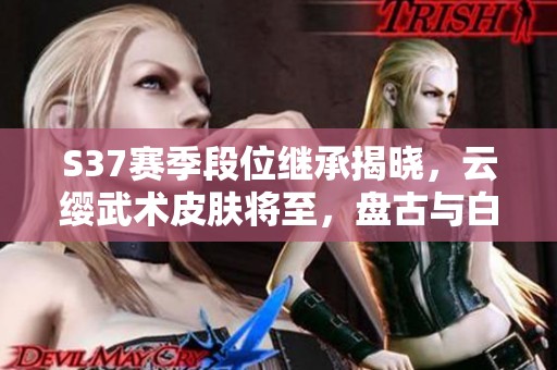 S37赛季段位继承揭晓，云缨武术皮肤将至，盘古与白起重塑形象