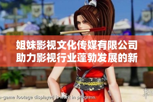 姐妹影视文化传媒有限公司助力影视行业蓬勃发展的新篇章