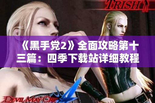 《黑手党2》全面攻略第十三篇：四季下载站详细教程解析