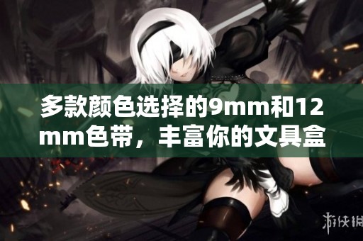 多款颜色选择的9mm和12mm色带，丰富你的文具盒