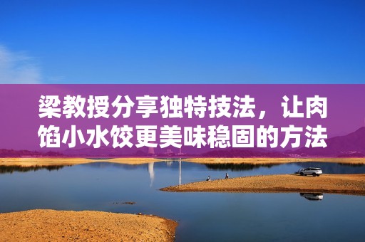 梁教授分享独特技法，让肉馅小水饺更美味稳固的方法
