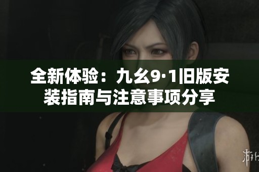全新体验：九幺9·1旧版安装指南与注意事项分享