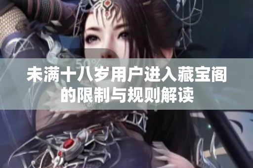 未满十八岁用户进入藏宝阁的限制与规则解读