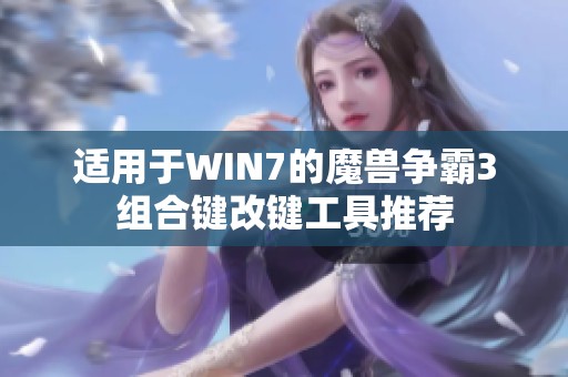 适用于WIN7的魔兽争霸3组合键改键工具推荐