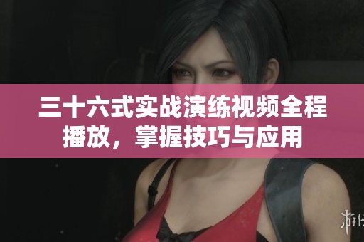 三十六式实战演练视频全程播放，掌握技巧与应用