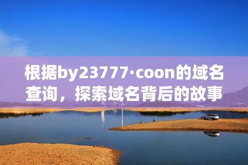 根据by23777·coon的域名查询，探索域名背后的故事与价值
