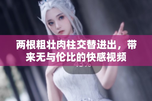 两根粗壮肉柱交替进出，带来无与伦比的快感视频