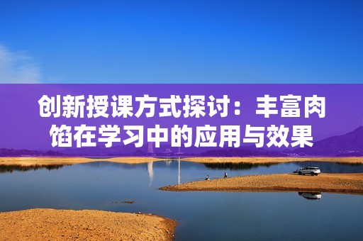 创新授课方式探讨：丰富肉馅在学习中的应用与效果