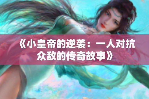 《小皇帝的逆袭：一人对抗众敌的传奇故事》
