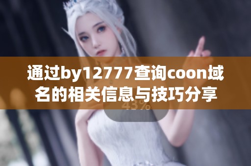 通过by12777查询coon域名的相关信息与技巧分享