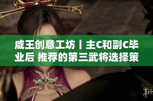 咸王创意工坊丨主C和副C毕业后 推荐的第三武将选择策略