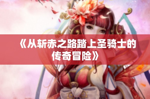 《从斩赤之路踏上圣骑士的传奇冒险》