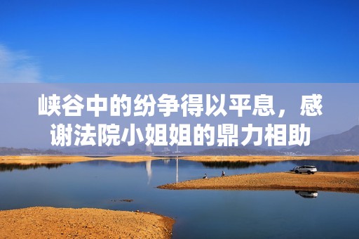 峡谷中的纷争得以平息，感谢法院小姐姐的鼎力相助