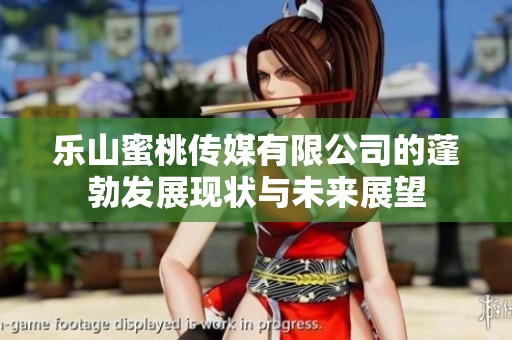 乐山蜜桃传媒有限公司的蓬勃发展现状与未来展望