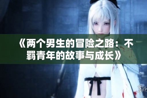 《两个男生的冒险之路：不羁青年的故事与成长》