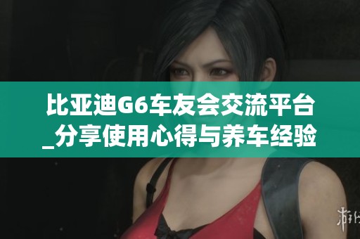 比亚迪G6车友会交流平台_分享使用心得与养车经验