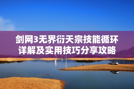 剑网3无界衍天宗技能循环详解及实用技巧分享攻略