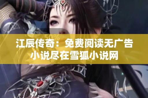 江辰传奇：免费阅读无广告小说尽在雪狐小说网