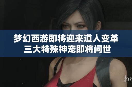 梦幻西游即将迎来道人变革 三大特殊神宠即将问世
