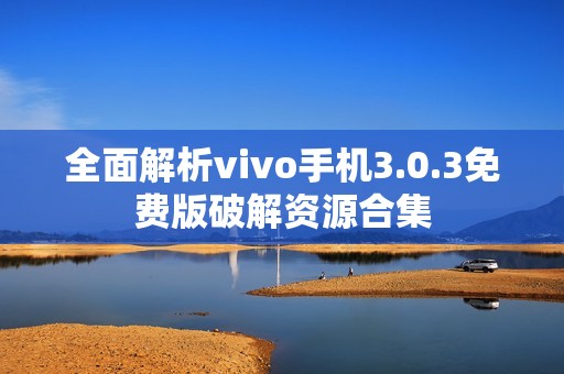 全面解析vivo手机3.0.3免费版破解资源合集