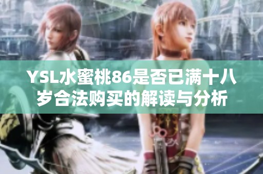 YSL水蜜桃86是否已满十八岁合法购买的解读与分析