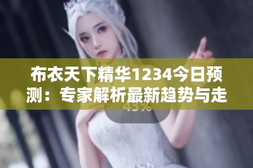 布衣天下精华1234今日预测：专家解析最新趋势与走势