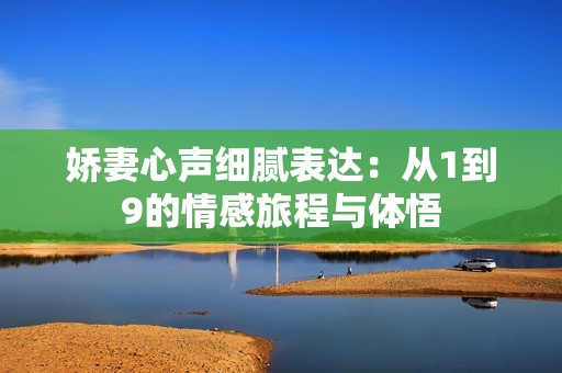 娇妻心声细腻表达：从1到9的情感旅程与体悟