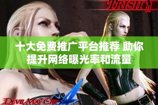 十大免费推广平台推荐 助你提升网络曝光率和流量