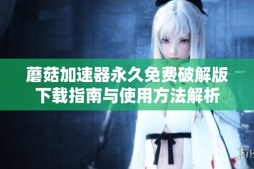蘑菇加速器永久免费破解版下载指南与使用方法解析