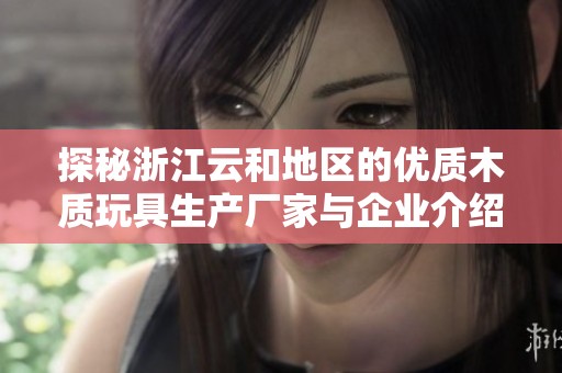 探秘浙江云和地区的优质木质玩具生产厂家与企业介绍