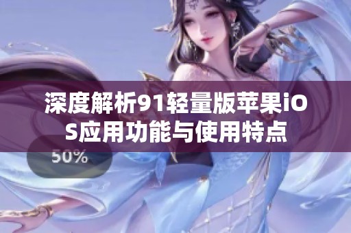 深度解析91轻量版苹果iOS应用功能与使用特点