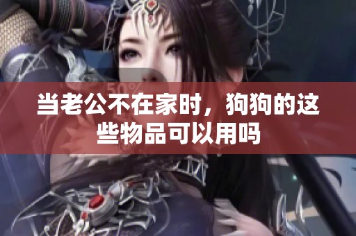 当老公不在家时，狗狗的这些物品可以用吗